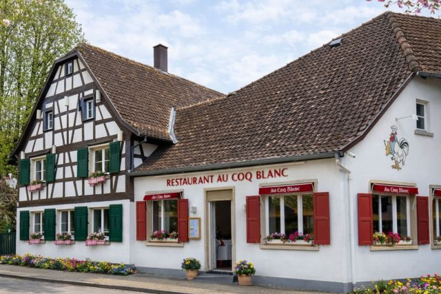 Restaurant avec Terrasse Strasbourg · Au Coq Blanc